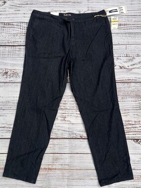 Style & Co. Women's Dark Blue Straight-Leg Pants